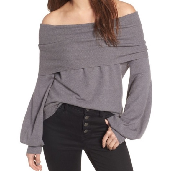 Something Navy Sweaters - HOST PICK! SomethingNavy Gray Sweater
